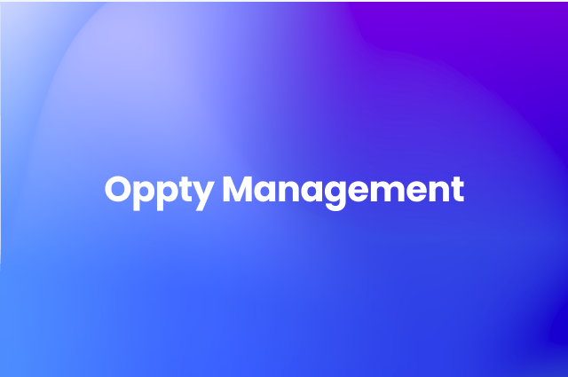Oppty Management Mobio