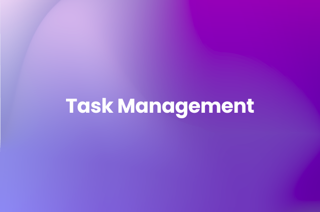 Task Management Mobio