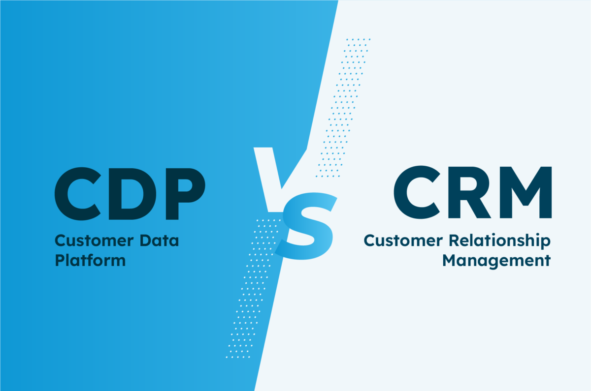 So sánh CDP và CRM